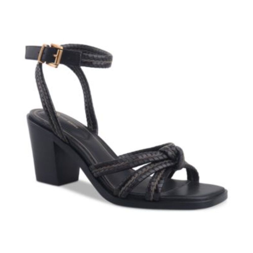 Giani Bernini Renaee Block Heel Woven Strappy Dress Sandals, NEW! Size 11